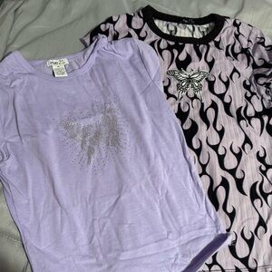 Rue21 Butterfly Baby Tees